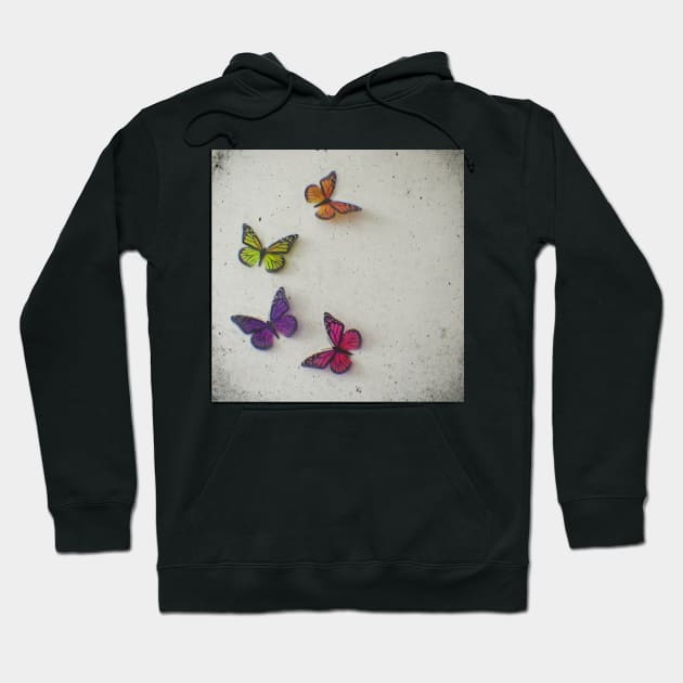 Oh to be a Butterfly Hoodie by Cassia